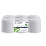 MAXI Lucart Eco CF 19 2rtg. Belsőmagos kéztörlő fehér 6 tekercs/karton