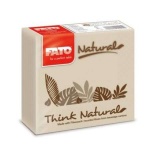FATO Szalvéta Natural Style 33*33cm 2rtg.50db/csomag, 27 csomag/karton
