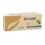 EcoNatural 90F papírzsebkendő 9db/csom., 10csom/bilszt, 24bilsz/karton