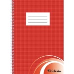 Füzet spirál Victoria kockás A4 70lap