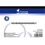 Szabadságengedély 50×2 lap B.18-49/V