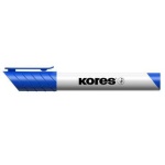 Tábla- és flipchart marker, 3 mm, kúpos, KORES "K-Marker XW1", kék