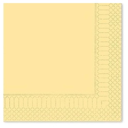 Platán szalvéta Krém 33*33cm 2 rtg.25db/csomag 80 csomag/karton