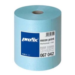 PROFIX Escon print türkíz ipari törlőkendő 500 lap/tekercs, 1 tekercs/zsugor