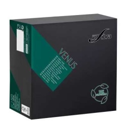 Infibra Venus airlaid szalvéta 40x40cm fekete 50lap/csomag