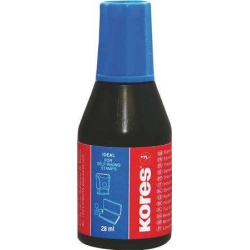 Festék bélyegzőpárnára Kores 28ml kék
