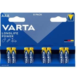 Elem, AAA mikro, 8 db, VARTA "Longlife Power"