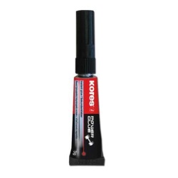 Pillanatragasztó, 3 g, KORES "Power Glue"