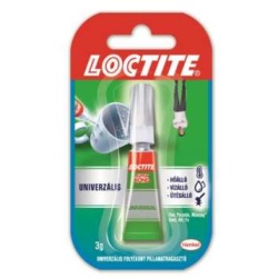 Pillanatragasztó, 3 g, HENKEL "Loctite Super Bond Liquid"